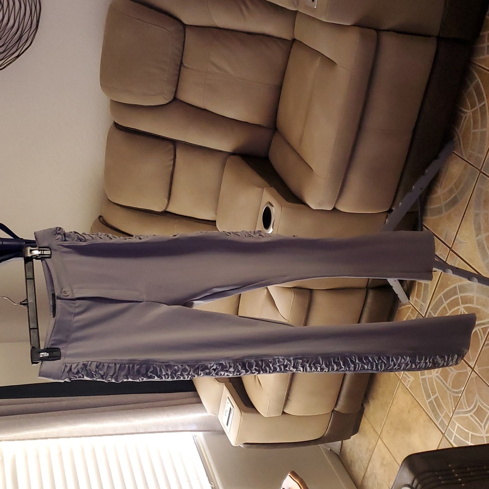 Maniere De Voir Light Gray Trousers And Top
